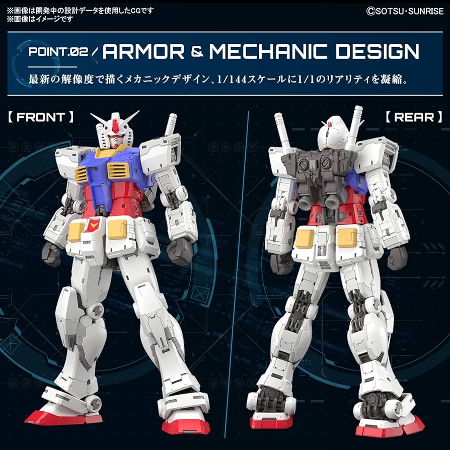 Amazon | RG 機動戦士ガンダム RX-78-2 ガンダム Ver.2.0 1/144