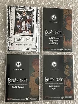 Amazon.co.jp: 4点セット コナミ DEATH NOTEトレーディングカード 特別