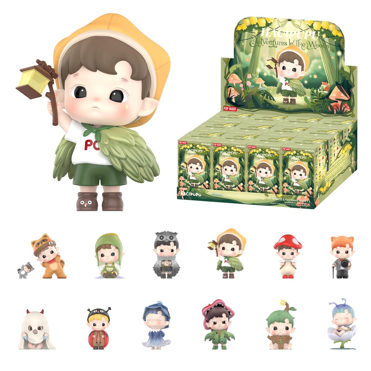 Amazon.co.jp: POP MART HACIPUPU Adventures In The Woods シリーズ