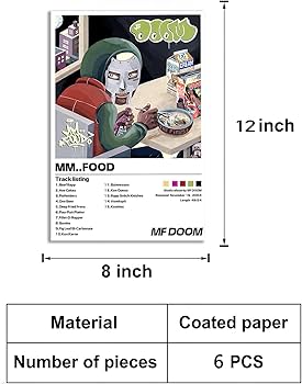 Amazon.co.jp: LSPDAG MF DOOM ミュージックアルバムポスター MM