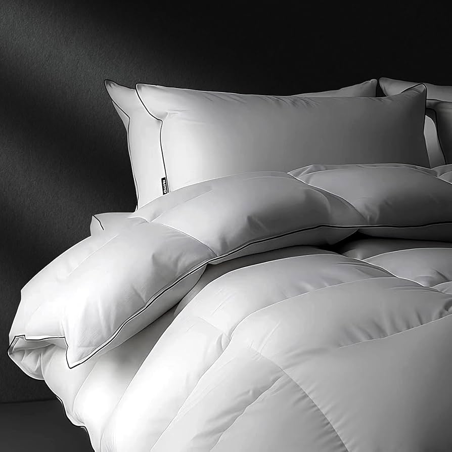 Amazon｜羽毛布団 ダブル 掛け布団 MAZOT ダックダウン90%【独自技術と