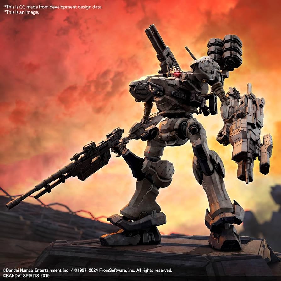 Amazon.com: Bandai Hobby - Armored Core VI Fires of Rubicon - #01