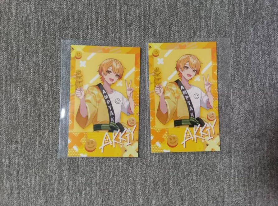 Amazon.co.jp: アンプタックカラーズ あっきぃ カード 等身 : おもちゃ