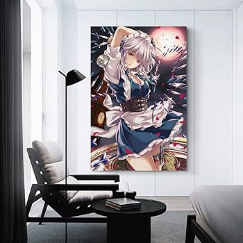 Amazon.co.jp: 東方Project 十六夜 咲夜 いざよい さくや 装飾画 家の