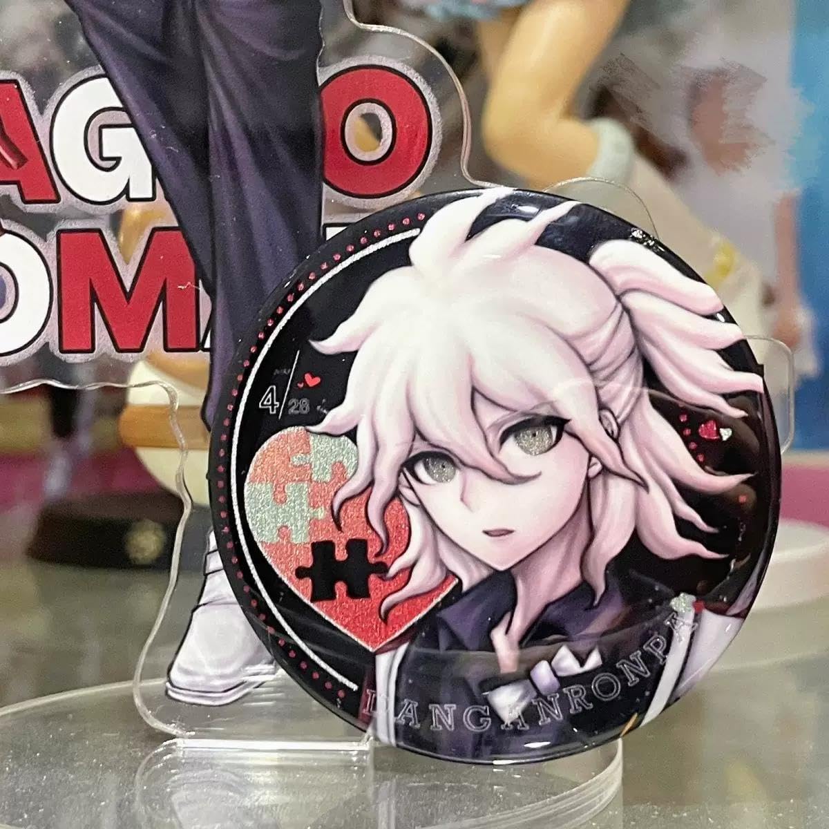 ダンガンロンパ 王馬 【値下げ】ダンガンロンパV3 血まみれ缶バッジ 王