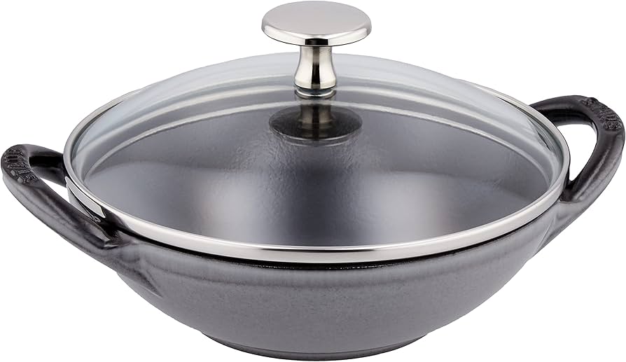 Amazon｜【アウトレット】 staub ストウブ 「 ベビー ウォック グレー