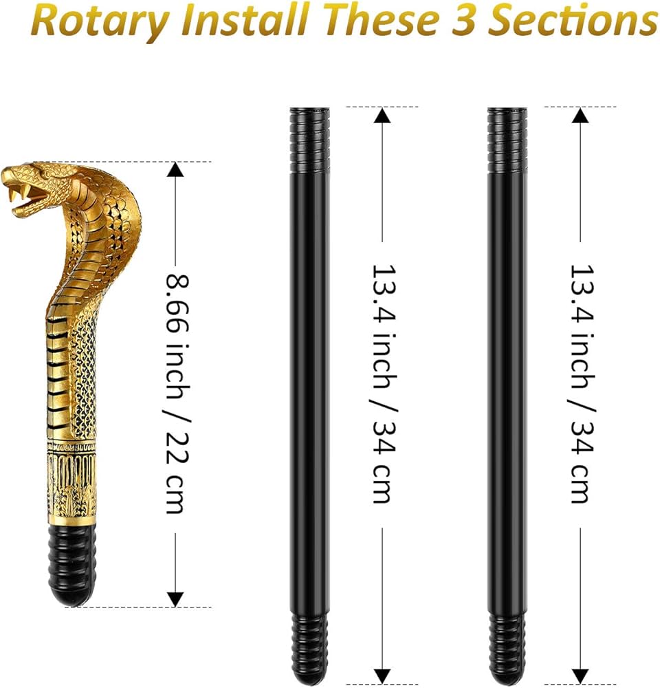 Amazon.co.jp: エジプト コブラスタッフ スネークスタッフ