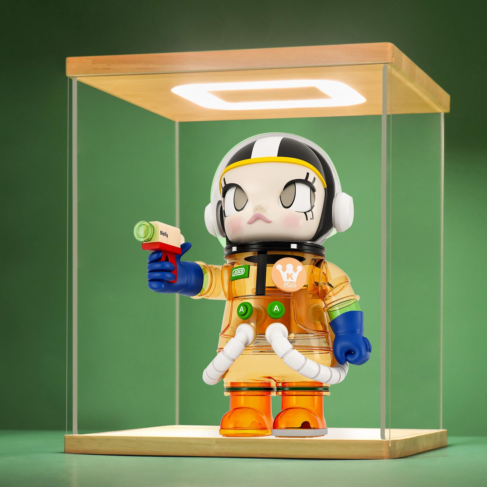 Amazon.com: NONEMEY Acrylic Display Case with Led Light for 400