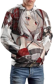 Amazon.co.jp: パーカー フード付き VTuber 沙花叉クロヱ メンズ 長袖