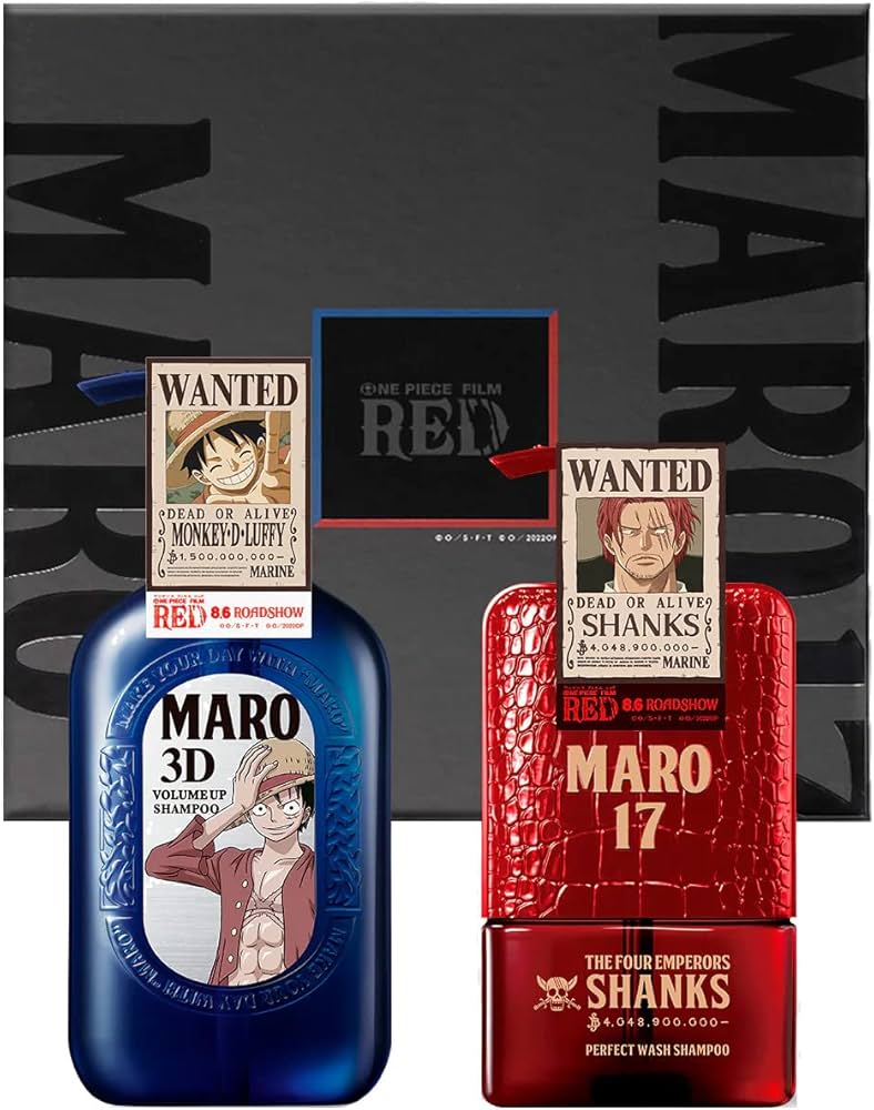 Amazon | 【ワンピース コラボ BOX】MARO & MARO17 シャンプーセット