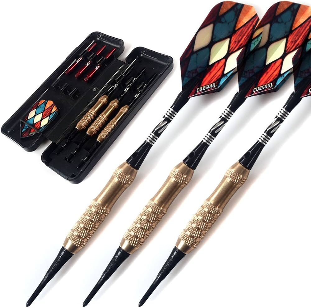 Amazon | CUESOUL 14g ソフトチップダーツセット、バレル単体12g