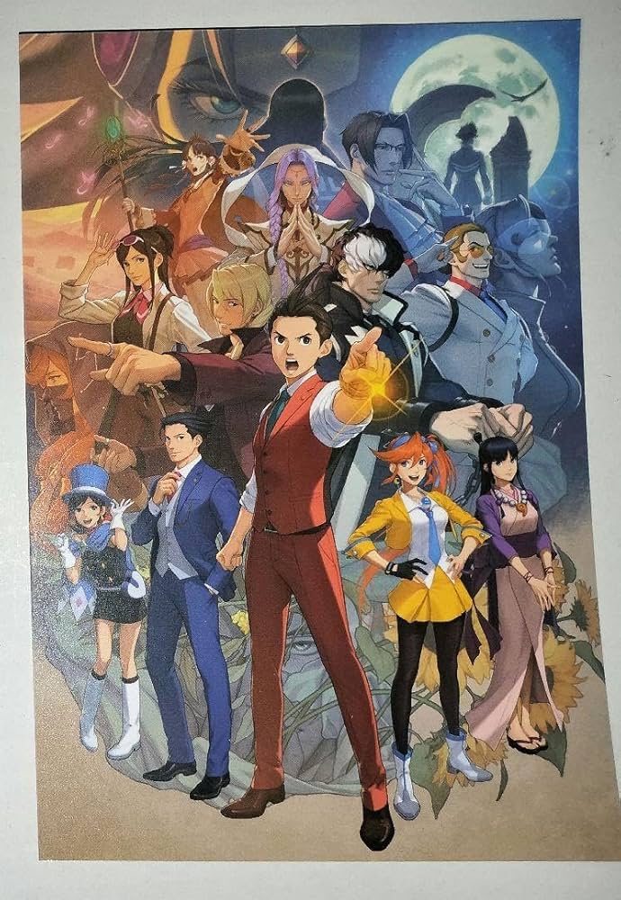 Amazon.co.jp: 逆転裁判 大逆転裁判 456 ポストカード 特典 : 文房具