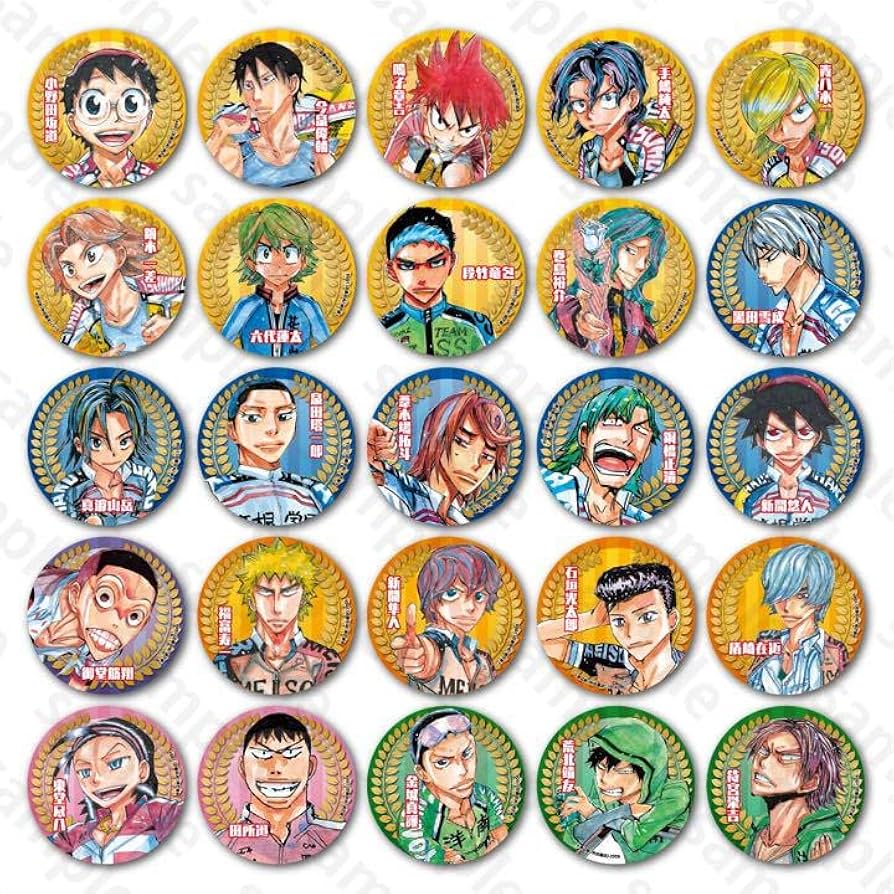 Amazon.co.jp: 弱虫ペダル 缶バッジ 秋田書店 コミケ c101 限定 : おもちゃ