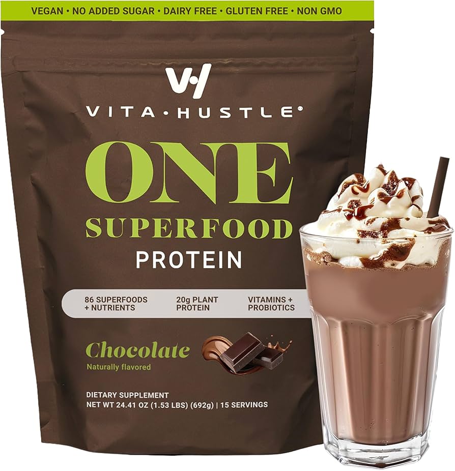 Amazon.com: VitaHustle All-in-One Nutrition Shake, Chocolate (1