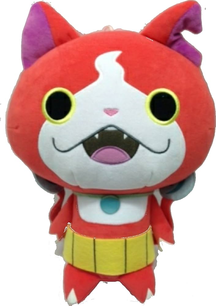 Amazon.co.jp: 妖怪ウォッチ でっかいジバニャンぬいぐるみ : Toys & Games