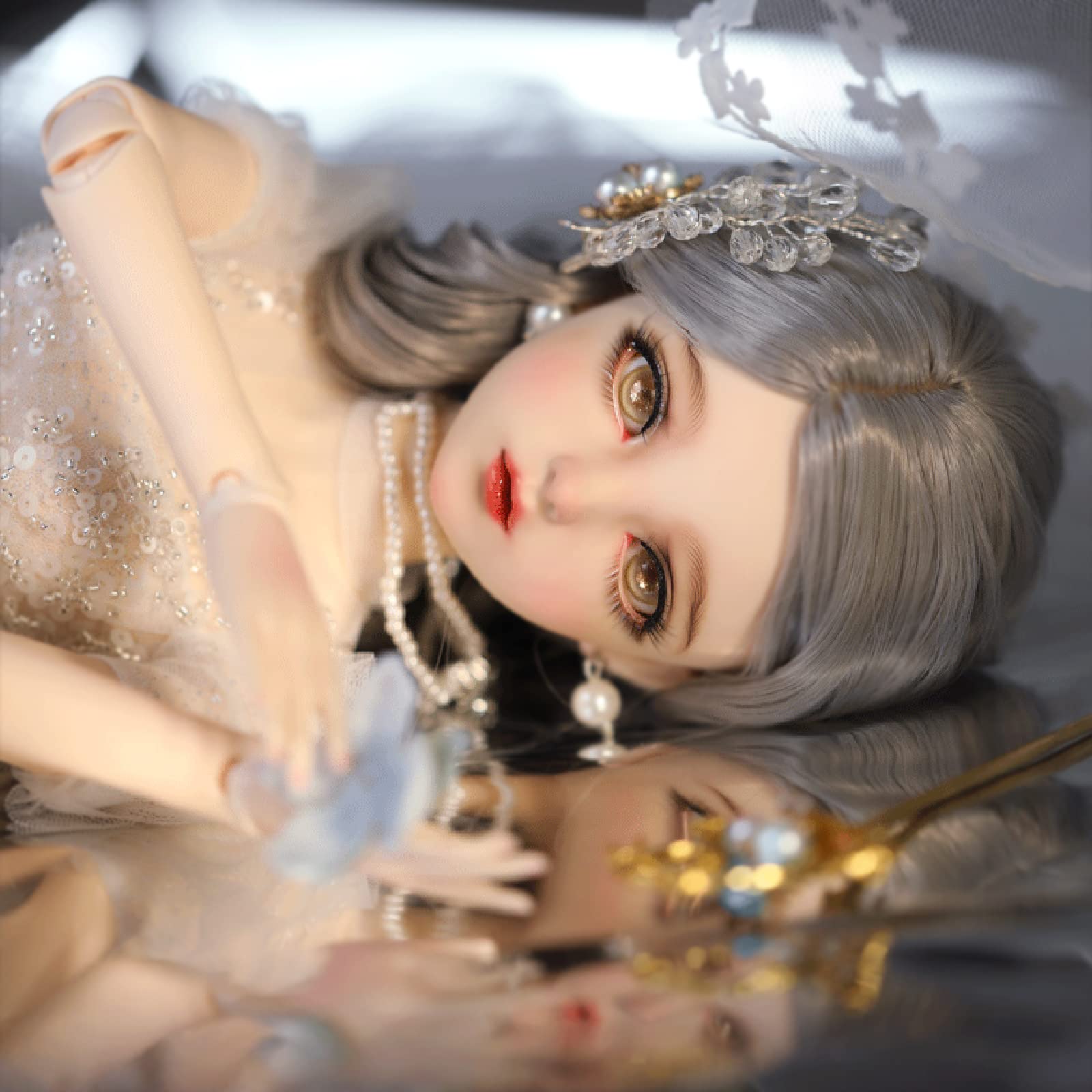 Amazon.co.jp: BJDドール 球体関節人形 1/3 60cm 人形本体 洋服セット