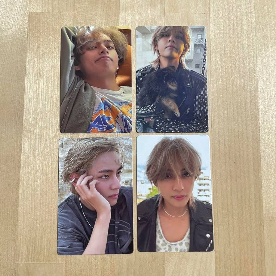 Amazon.co.jp: bts v テテ layover アメリカ usa 限定特典 トレカ 4枚