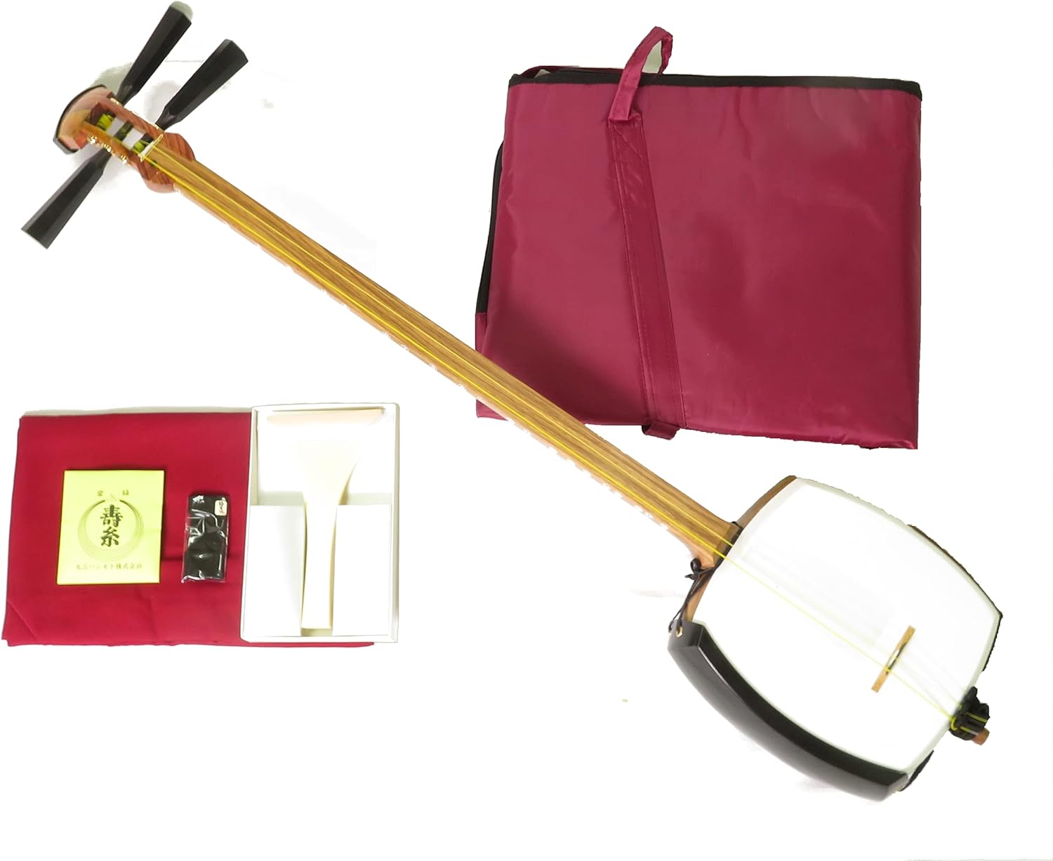 津軽三味線 撥 バチ 天然素材 和楽器 民謡 アンティーク 細密細工