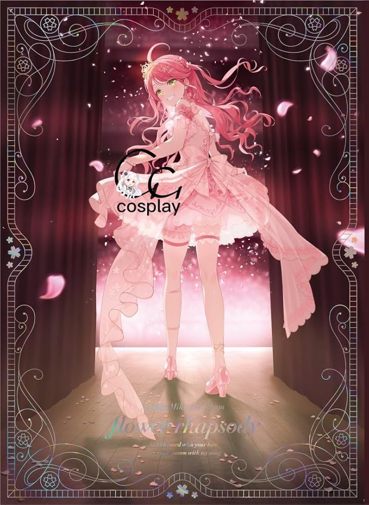 Amazon.co.jp: GGcosplay VTuber 桜巫女 さくらみこ 1st Album『flower