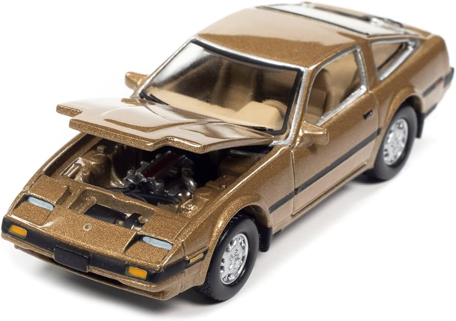 Amazon.com: 1984 Nissan 300ZX Aspen Gold Metallic with Black