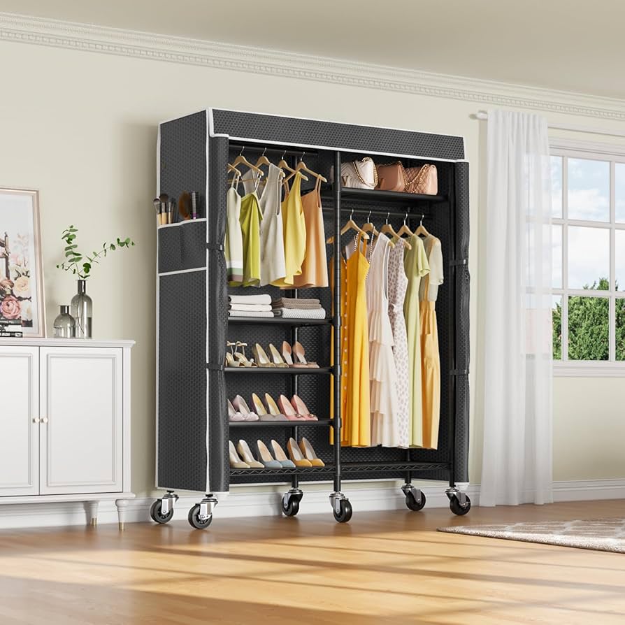 Amazon.com: VIPEK R4C Portable Closet Rolling Clothes Rack Heavy