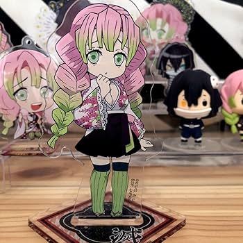 Amazon.co.jp: 鬼 滅 ナムコ限定 伊黒小芭内 甘露寺蜜璃 彩典 アクリル