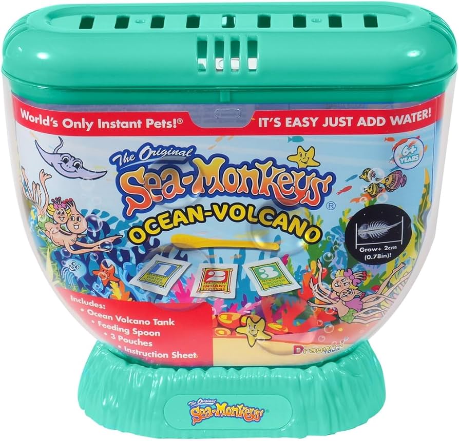 Amazon.com: Sea-Monkeys® Ocean Volcano - World's Only Instant Pets