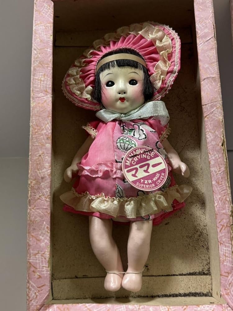 Amazon.co.jp: レトロ 紐固定 ビスクドール ヴィンテージ サクラビスク