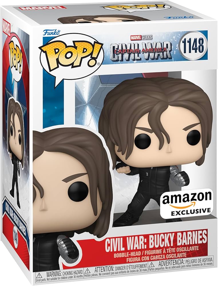 Amazon.com: Funko POP! Marvel: Civil War Build A Scene - Winter