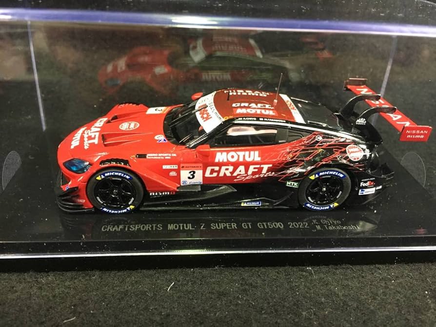 Amazon | エブロ 1/43 クラフトスポーツ モチュール Z 2022 スーパーGT