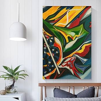 Amazon.co.jp: ポスター 岡本太郎 油彩 肉筆『ドラマ』1 壁アート