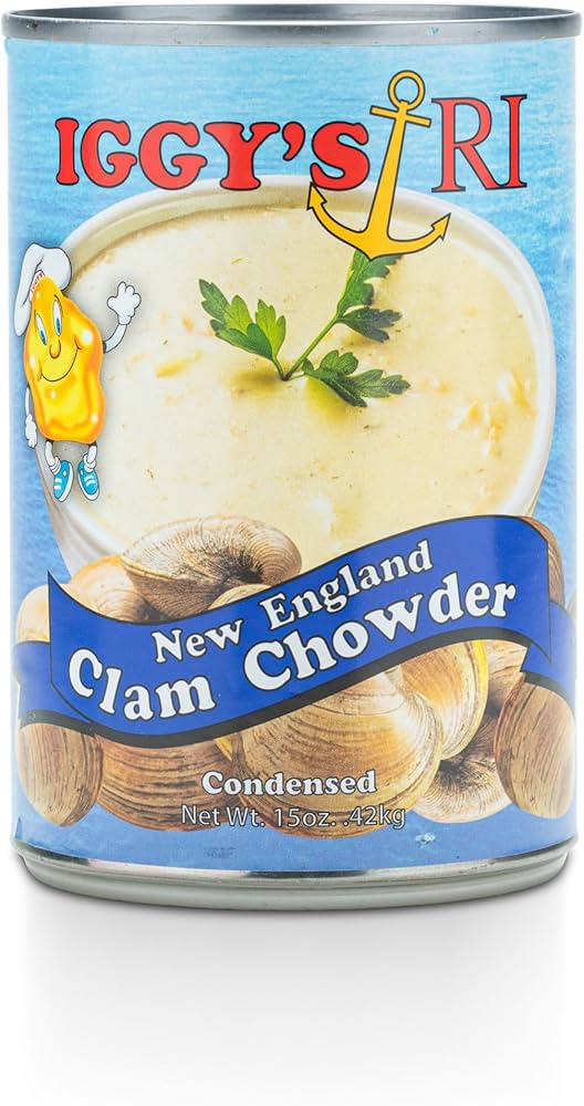 Amazon.com : Iggy's New England Clam Chowder, Condensed, 15 oz