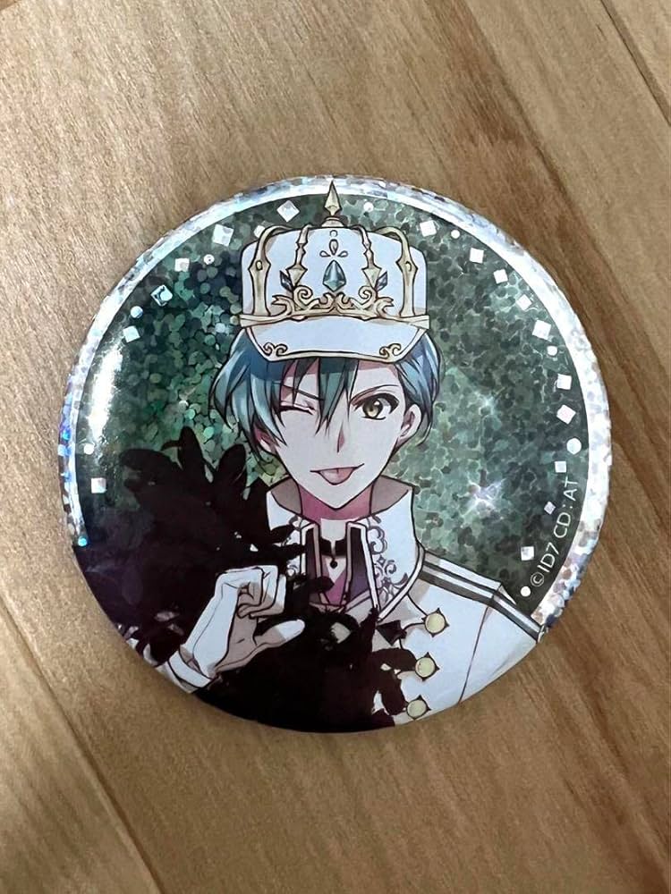 アイナナ 亥清悠 ビギネク キラキラ缶バッジ チケット風カード