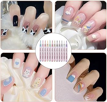 Amazon.co.jp: ネイルアートペン | マニキュア ペン セット | クイック