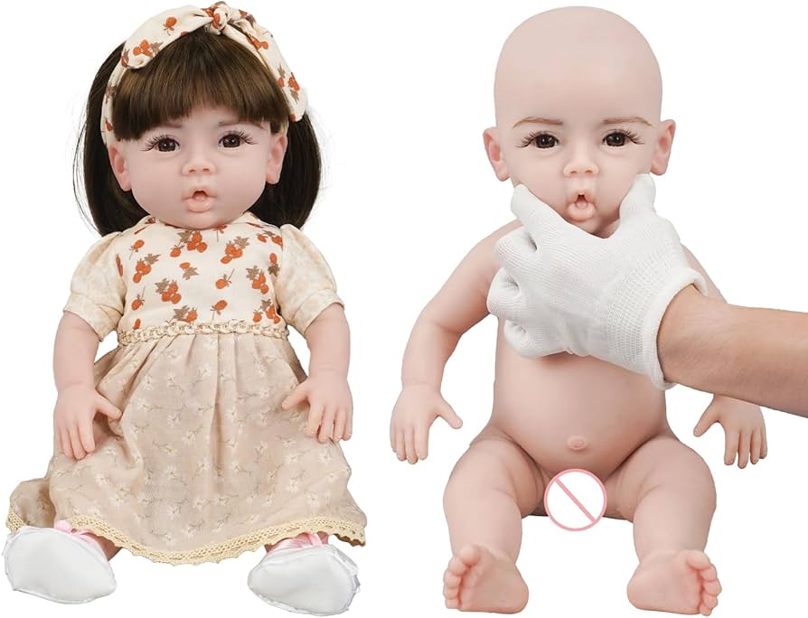 Amazon | KUMIHO 47cm リボーンドール フルシリコン人形 ベビードール