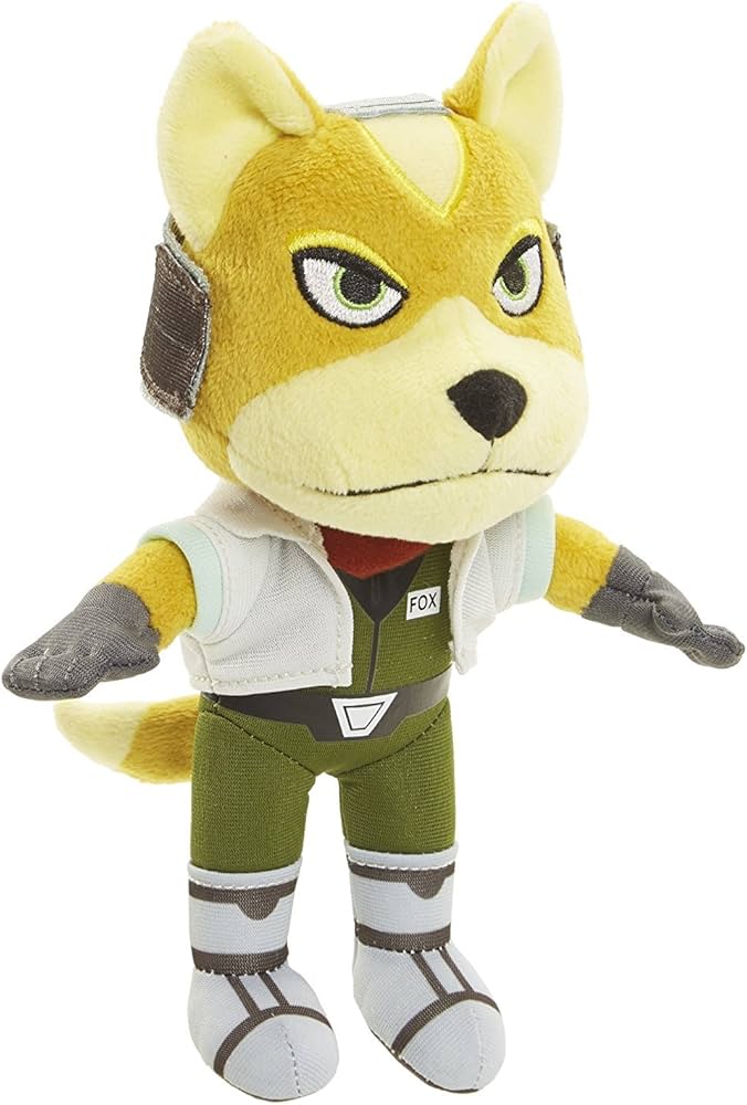 Amazon.com: World of Nintendo 88794 Star Fox Plush, 7.5-Inch