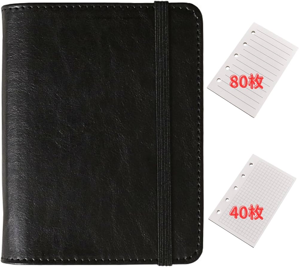 Amazon.co.jp: ATAK システム手帳 m5 手帳【120枚 リフィル付き】防水