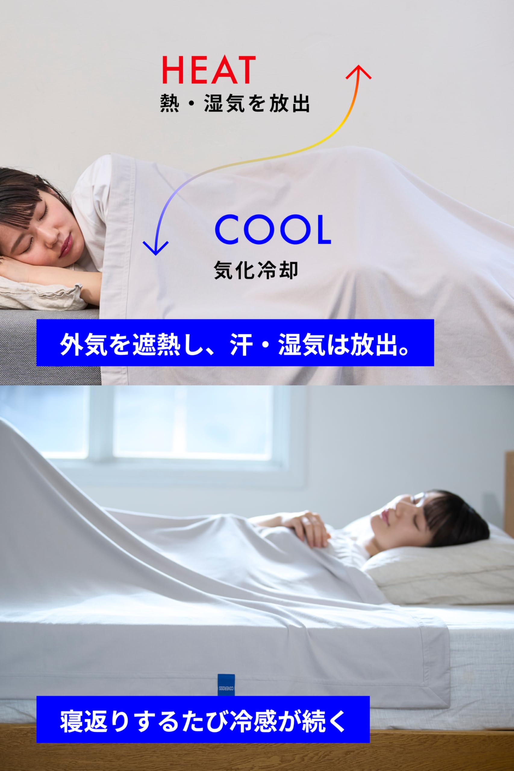 Amazon｜COVEROSS カバロス 【公式】ウルトラフリーザー ブランケット