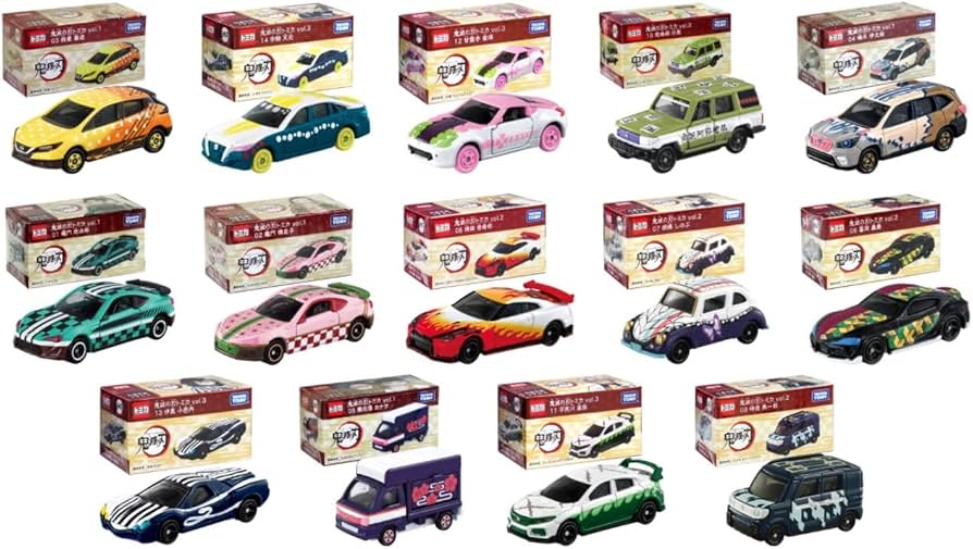 Amazon | トミカ 福袋 福箱 炭治郎 禰豆子 善逸 伊之助 カナヲ 義勇