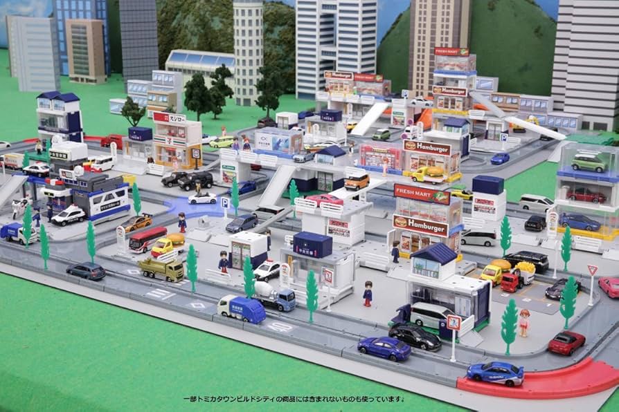 12/16迄 トミカタウン 道路セット 建物 パーツまとめ売り 大量 12/16迄