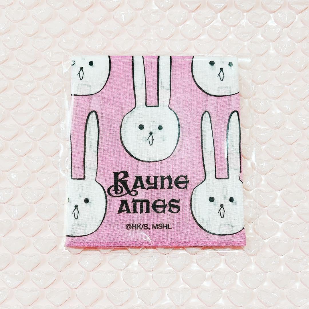 Amazon.co.jp: マッシュル レイン うさぎ ハンカチ KRBZ : ファッション