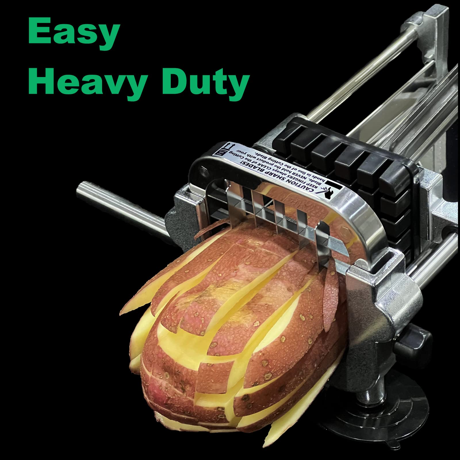 Amazon | Eascandy フライドポテトカッター 高耐久ポテトスライサー