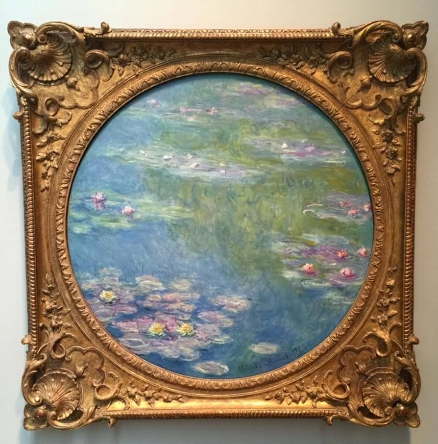 Amazon.co.jp: クロード・モネ ヴィンテージ ステンドグラス 睡蓮