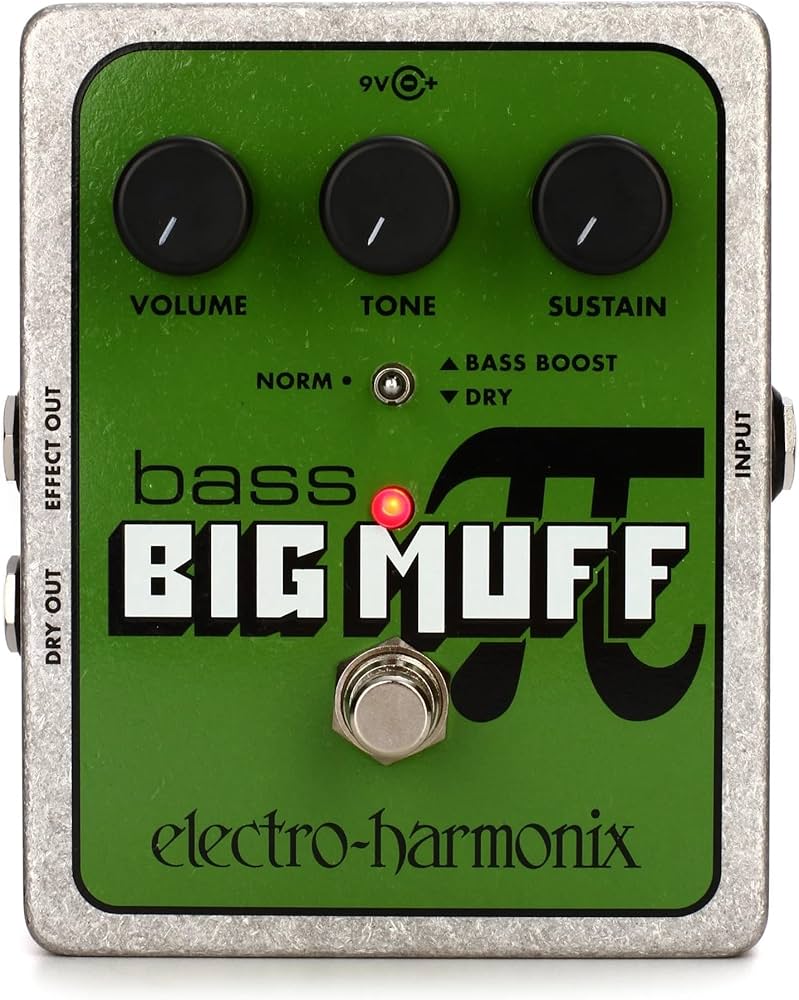 Amazon.com: Electro-Harmonix Bass Big Muff Pi Fuzz Pedal : Musical
