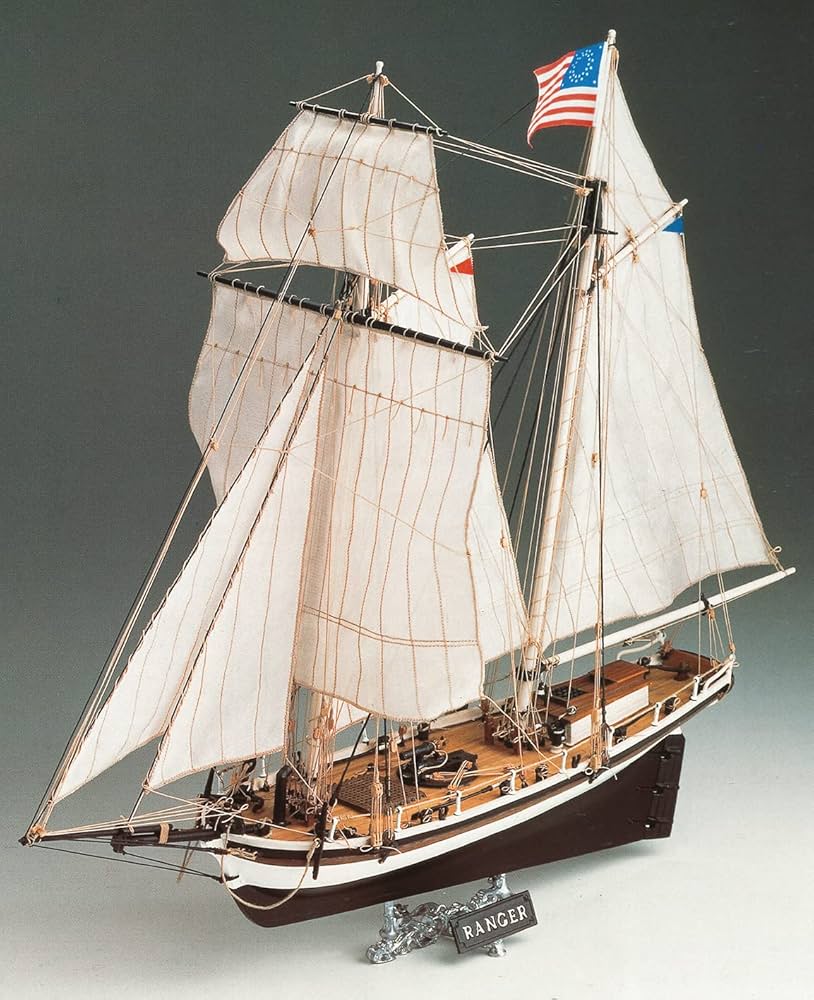 Amazon | 木製帆船模型キット コーレル SM55 レンジャー 模型材料