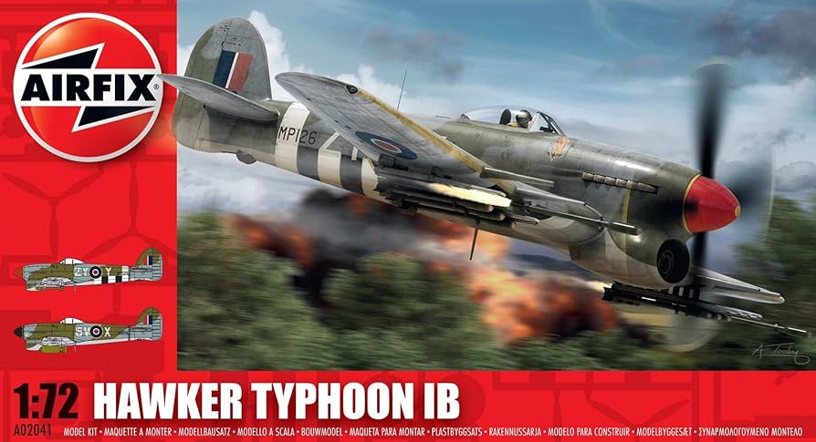 Amazon | エアフィックス 1/72 イギリス空軍 ホーカータイフーン Mk.IB