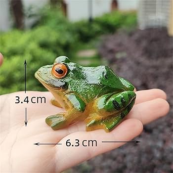 Amazon.co.jp: カエル 置物 グッズ 大きい リアル 大 玄関 陶器 庭