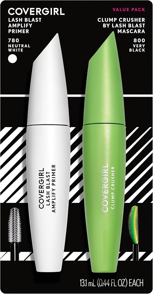 Amazon.com : COVERGIRL Clump Crusher Mascara + Mascara Primer