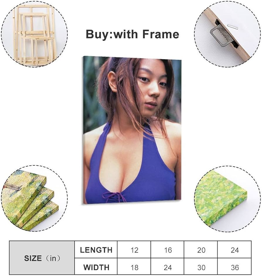 Amazon.co.jp: 小池栄子水着セクシー写真アートパネルポスター