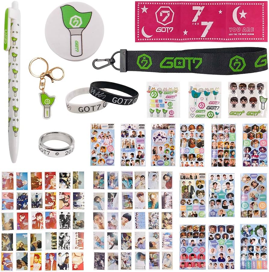 Amazon.com: Fatyi Got7 Gift Set with photocard, Got7 Merchandise